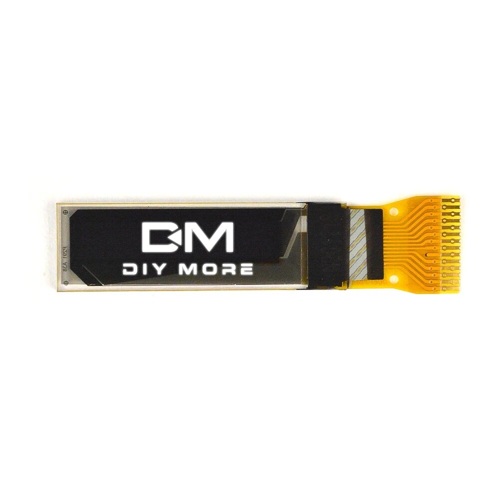 Модуль OLED-дисплея 0,69 дюйма для TS100 TS08 96*16 Белый свет SSD1306 SPI/IIC Экран для OLED-дисплея UG-9616TSWCG02