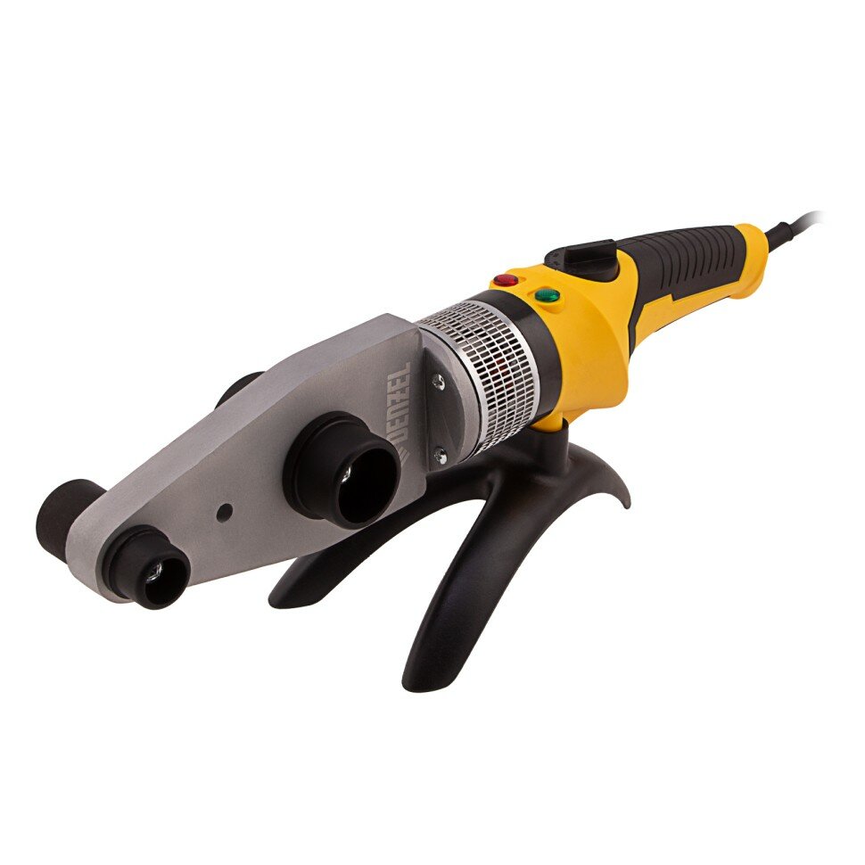 DENZEL Аппарат для сварки пластиковых труб DWP-2000 Х-Pro 2000 Вт 300 град комплект насадок 20-63 мм Denzel ( 94209 )