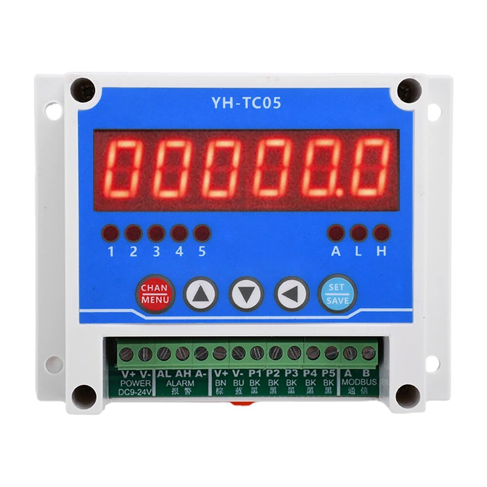 Diymore 5-канальный бесконтактный тахометр DC12-24V, Tachometer