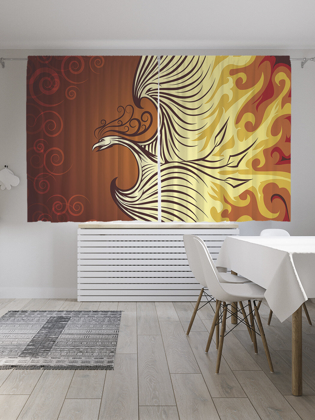 Фотошторы короткие 