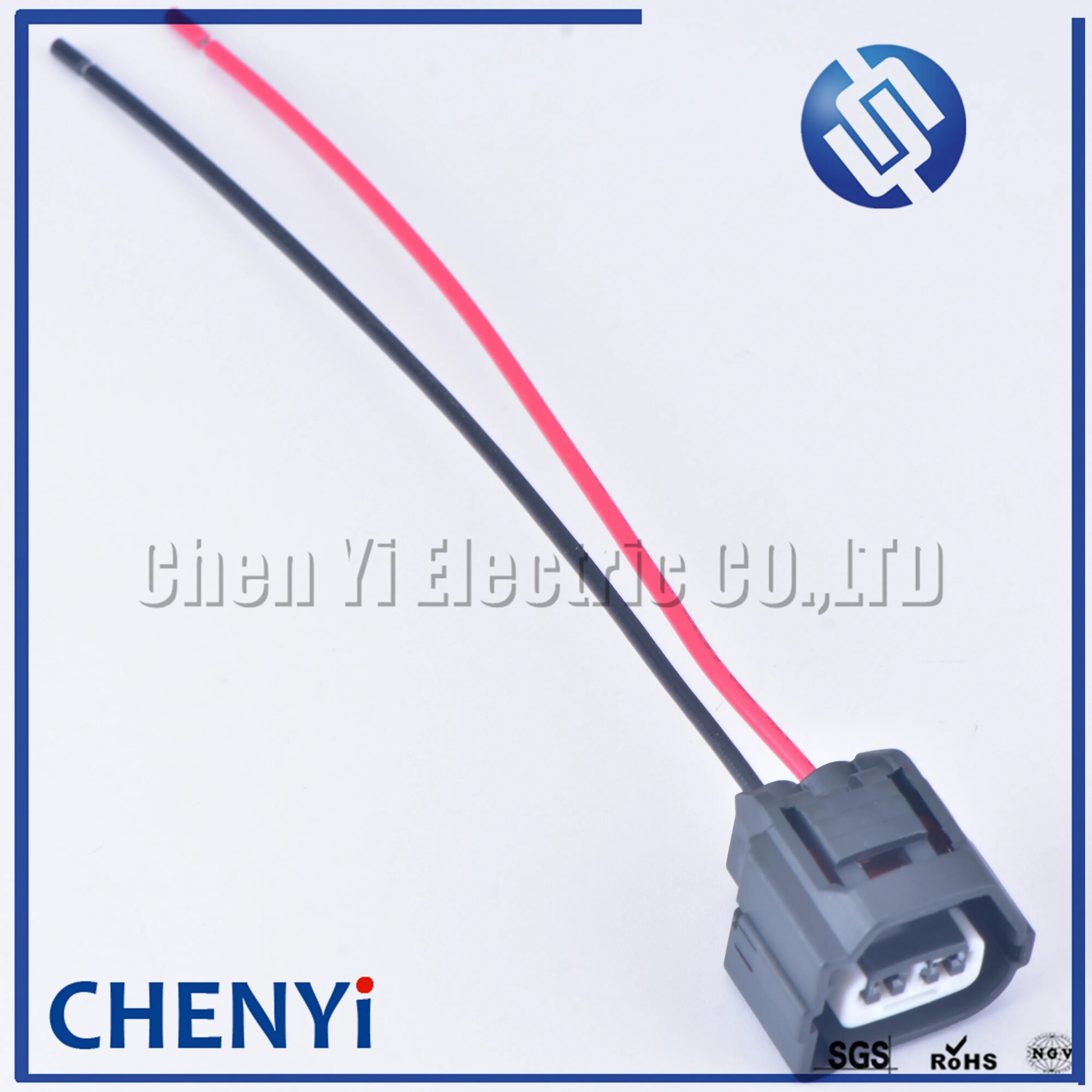 Разъем катушки зажигания Yuyi для Hyundai Getz Accent Elantra, black, 1pcs with 15cm wires