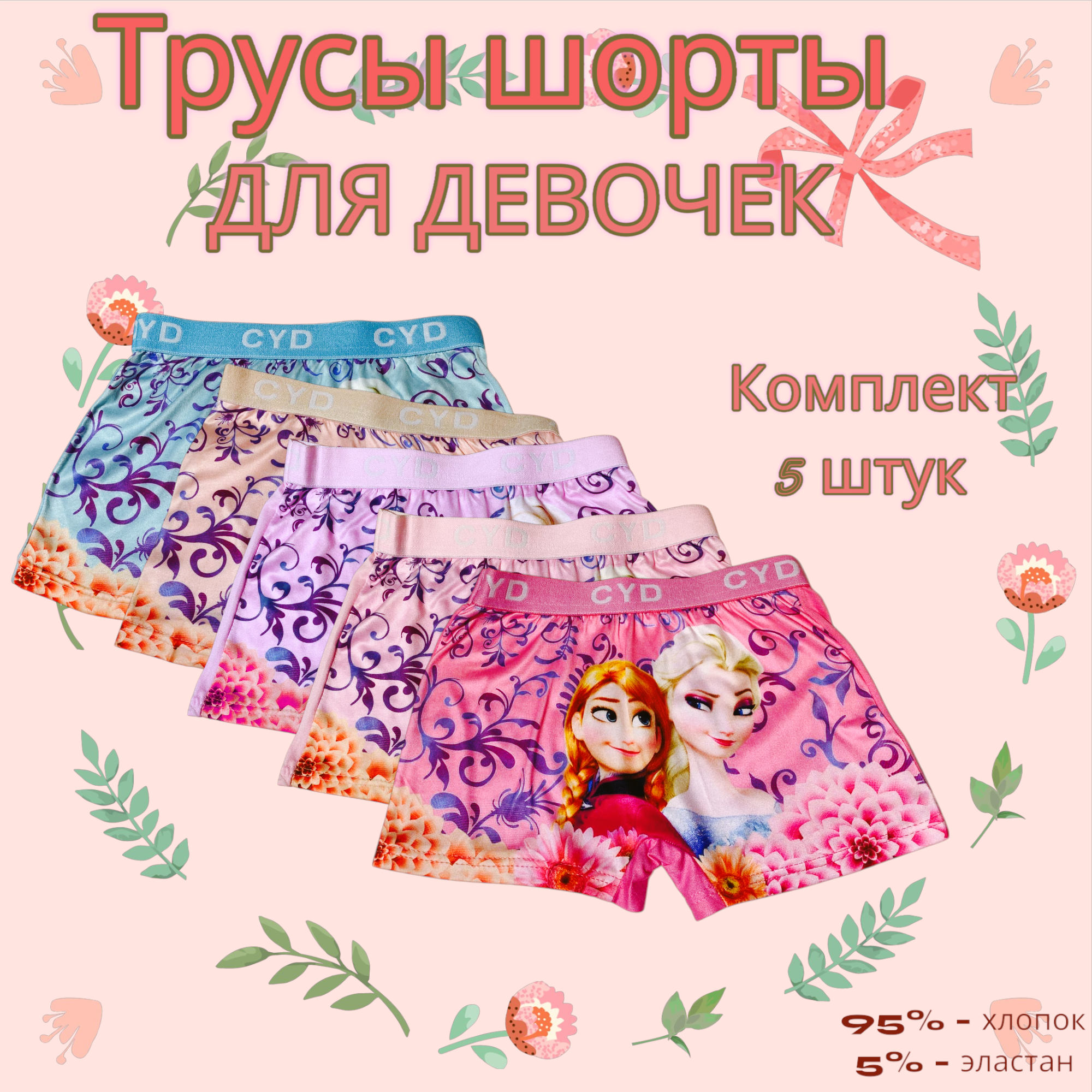 Трусы Повседневные трусы