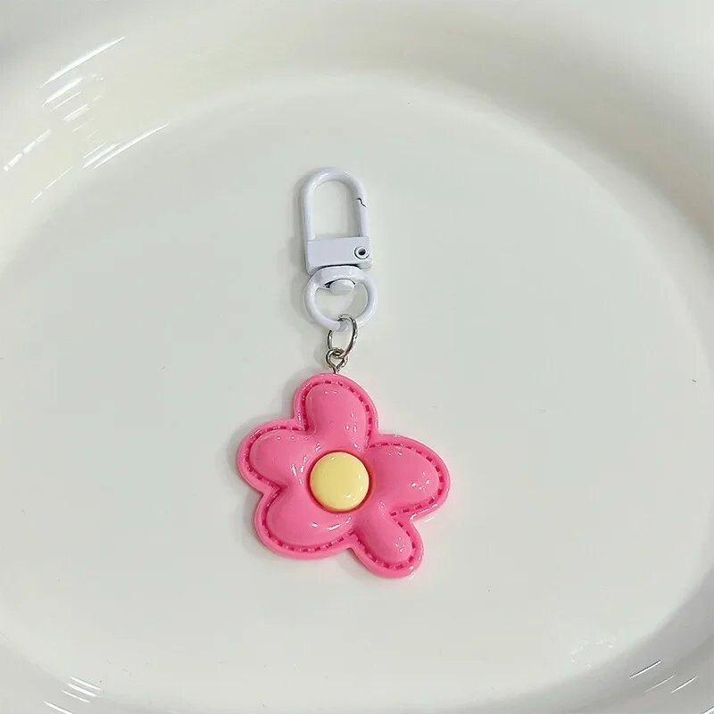 Ремни для мобильного телефона подвеска в виде цветка брелки сумка чехол для наушников кулон аксессуары «сделай сам» автомобильный брелок для ключей яркий цвет декор для ключей MF