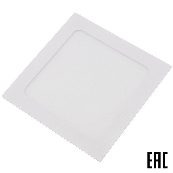 Светильник 12Вт 4500К 924Лм светодиодный встраиваемый квадрат белый IP40 413700 GLP-SW13-170-14-4 (2 шт. в комплекте)