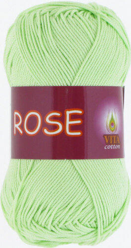 VITA cotton Пряжа VITA cotton ROSE (3910 СВ. салатовый)