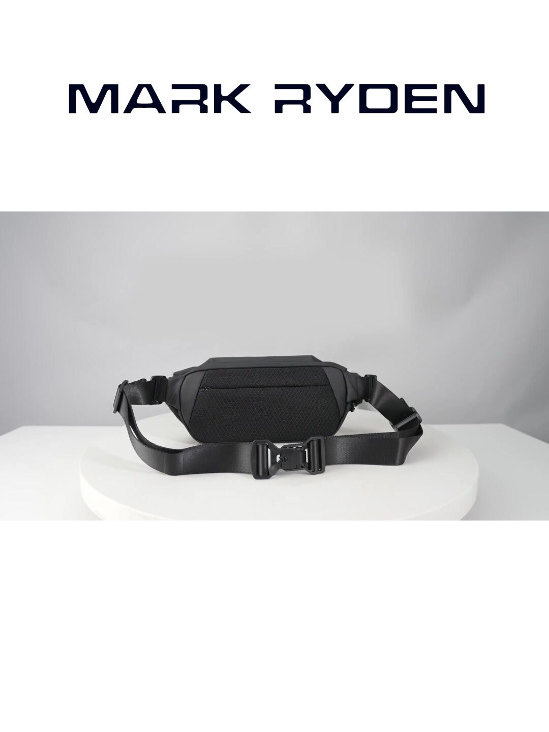 Сумка кросс-боди Mark Ryden, фактура гладкая, серый — фото 1