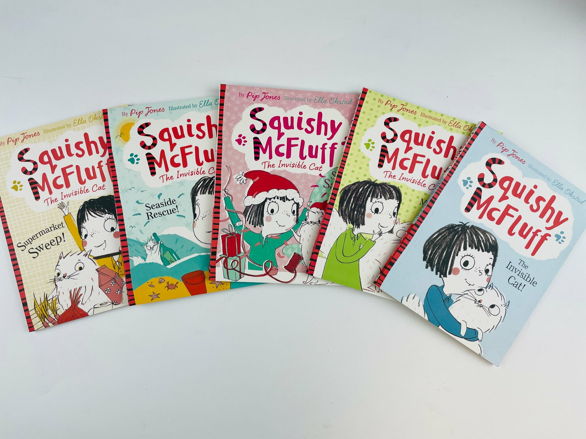 Squishy McFluff, 5 книг на английском языке