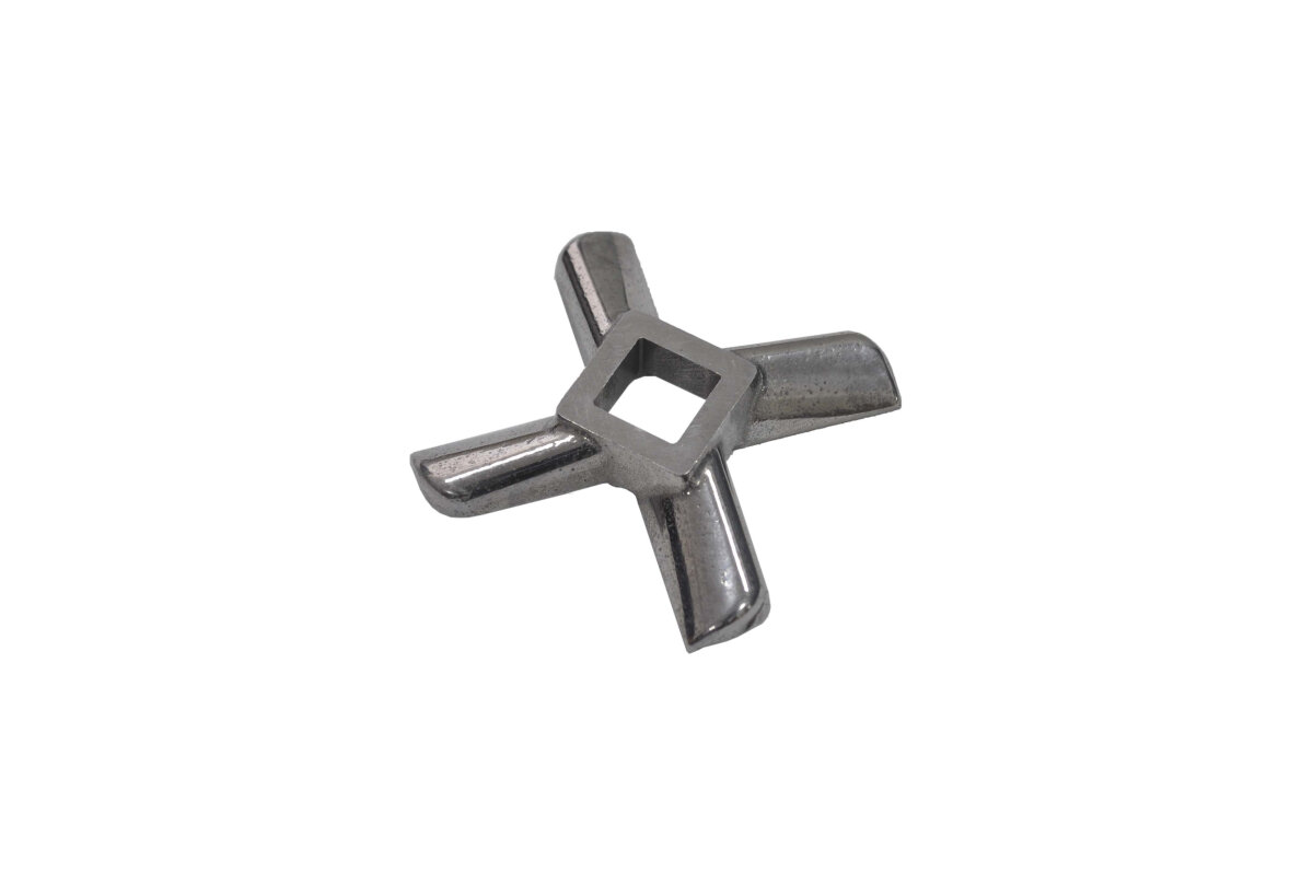 Нож для мясорубки универсальный односторонний квадратной формы 10х55 мм