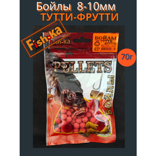 Бойлы Фишка тутти-фрутти 8-10мм 70г