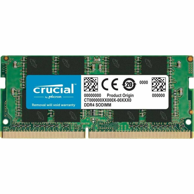 Модуль памяти Crucial DDR4 SODIMM 16GB (CT16G4SFRA32A) PC4-25600, 3200MHz, 1742884