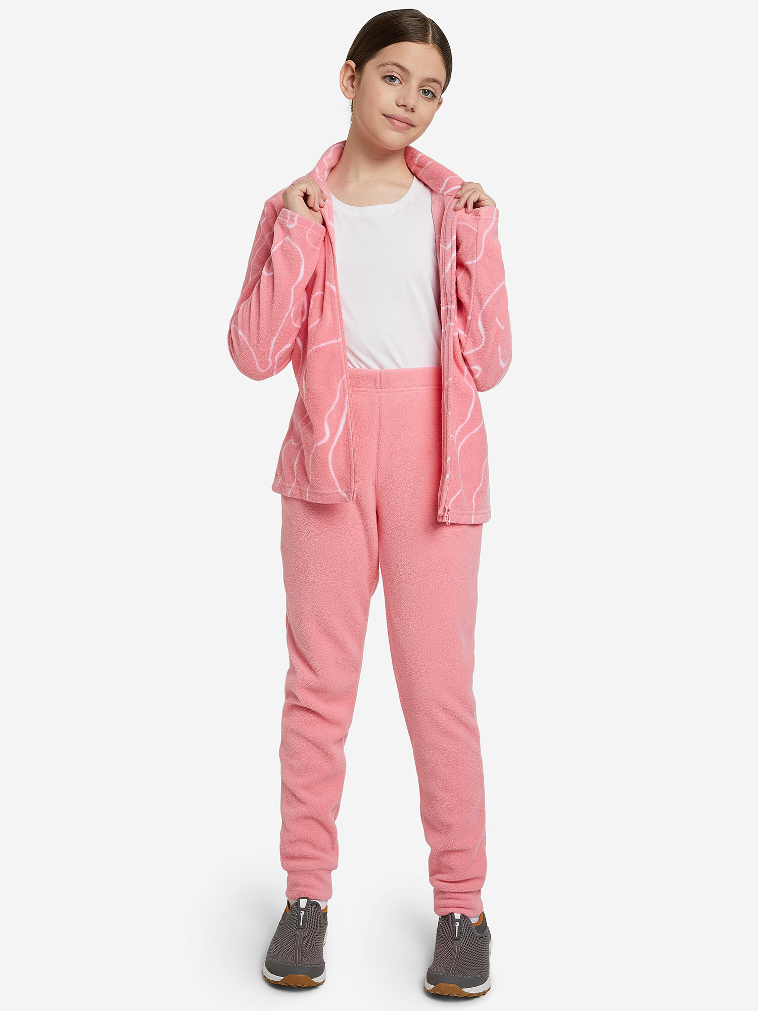 Джемпер OUTVENTURE, размер 122-128, розовый — фото 1