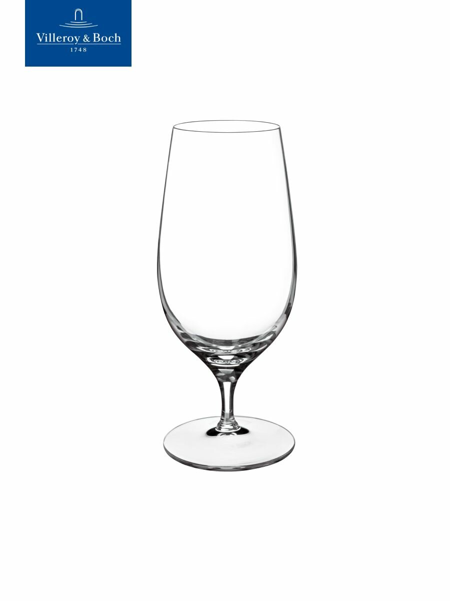Бокал для пива на ножке 300 мл 1 шт Purismo Beer Villeroy & Boch Хрустальное стекло