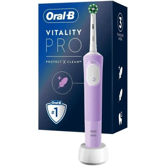 Зубная щётка электрическая Oral-B VITALITY PRO D103.413.3 Lilac Mist