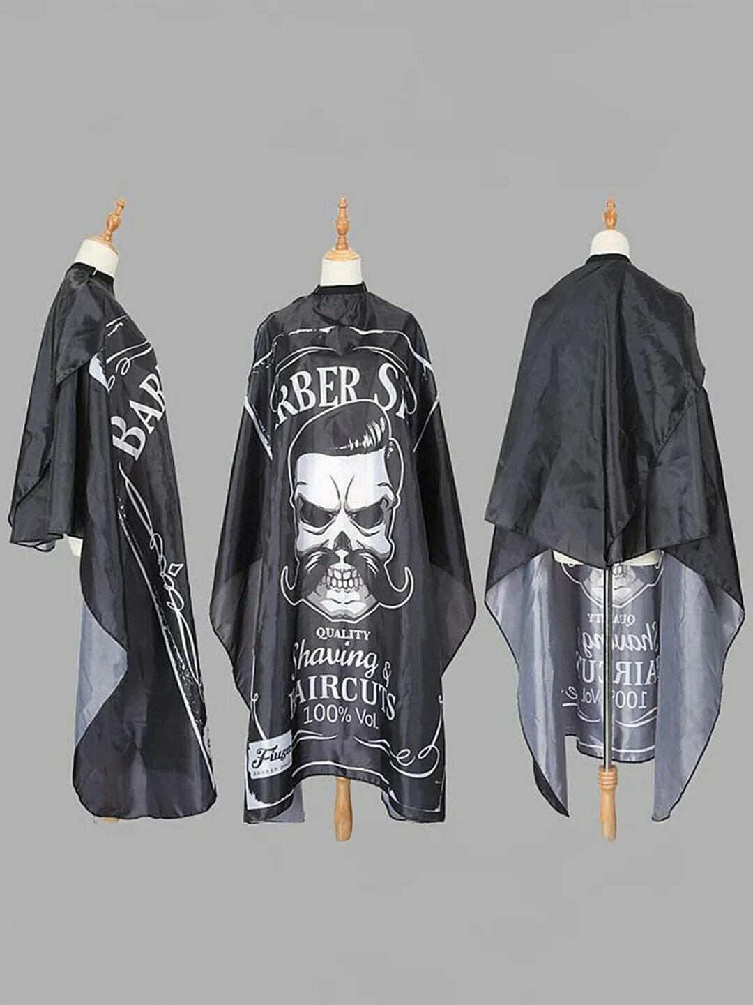 Фартук пеньюар парикмахерский, накидка для стрижки и окрашивания — фото 1