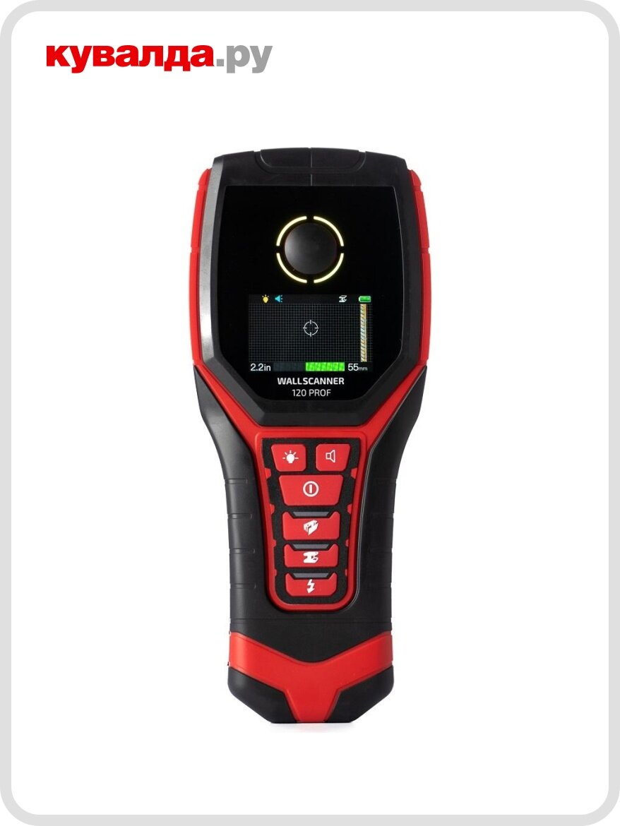 Детектор металла проводки и дерева ADA Wall Scanner 120 PROF