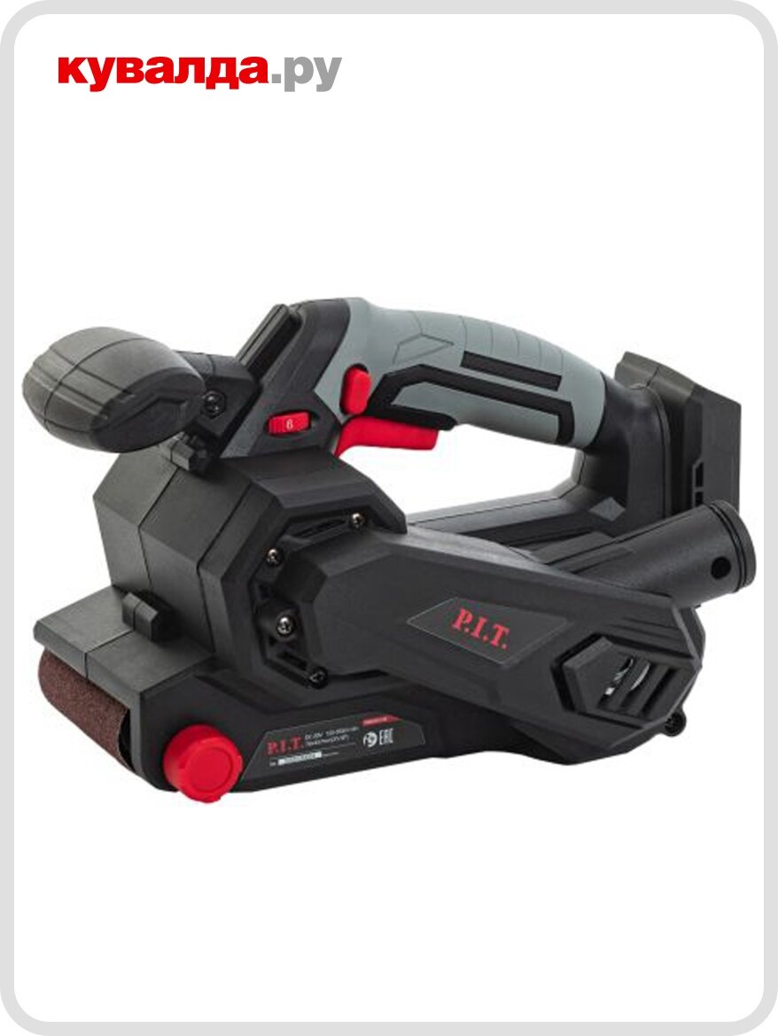 Шлифмашина ленточная аккумуляторная P.I.T. PBS20H-75B Solo