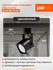 Трековый светильник JAZZway под лампу GU10 PTR 24 BL