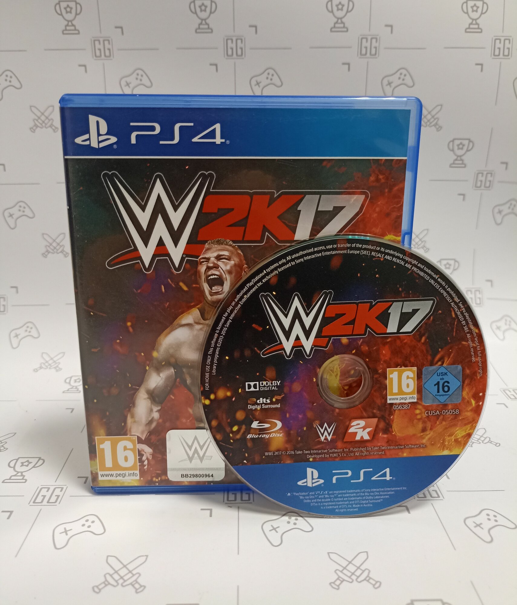 WWE 2k17 (PS4/PS5)