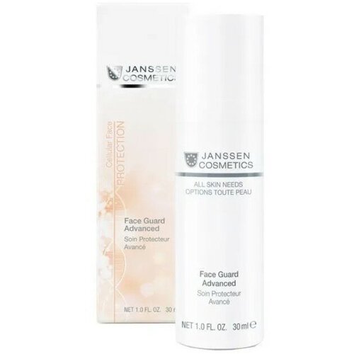 Janssen Cosmetics эмульсия All Skin Needs Face Guard Advanced SPF 30, 30 мл janssen сыворотка для выравнивания цвета кожи all skin needs 30 мл