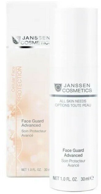 Janssen Cosmetics эмульсия All Skin Needs Face Guard Advanced SPF 30, 30 мл