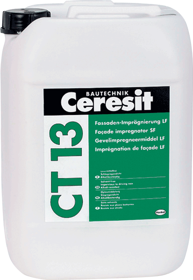 фото Гидрофобизатор для фасадов Ceresit CT 13 10 л