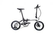 Велосипед Dahon K3 PLUS черно-белый, складной, колеса 16