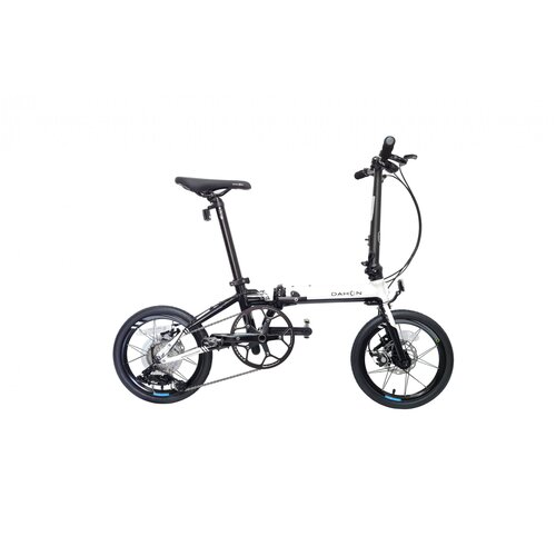 велосипед dahon launch d8 ys728 black складной колеса 20 подарок Велосипед Dahon K3 PLUS черно-белый, складной, колеса 16