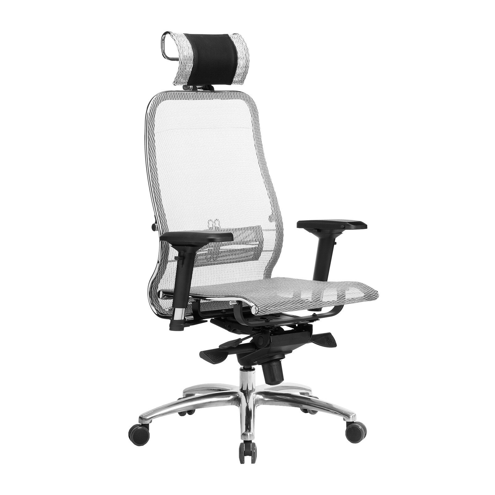 Компьютерное кресло METTA Samurai S-3.04 офисное, обивка: сетка/текстиль, цвет: серый