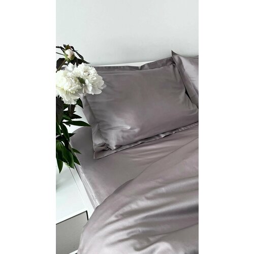 Наволочка из премиального сатина плотность 300 ТС Warm Taupe 40х60 1 шт 2180₽