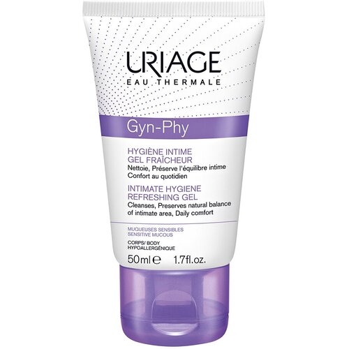 Uriage гель для интимной гигиены Gyn-Phy освежающий, 50 г, 50 мл