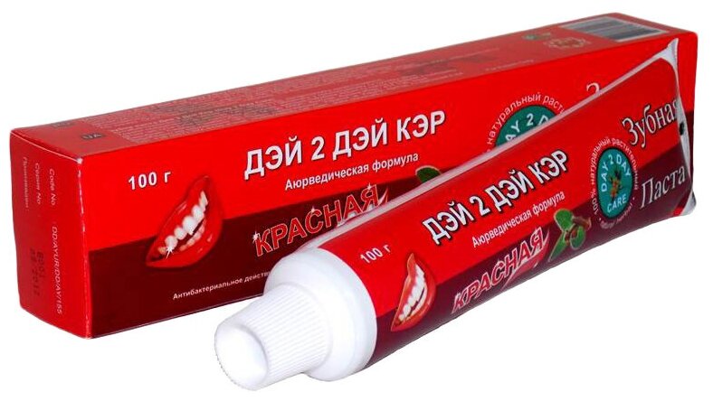Зубная паста (Дэй Ту Дэй Кэр) Красная 100гр