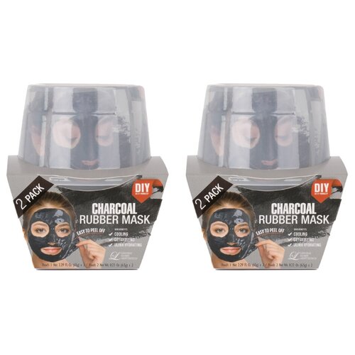 Купить Lindsay Charcoal Rubber Mask Альгинатная маска с древесным углем (пудра+активатор) (65г + 6, 5г)*2