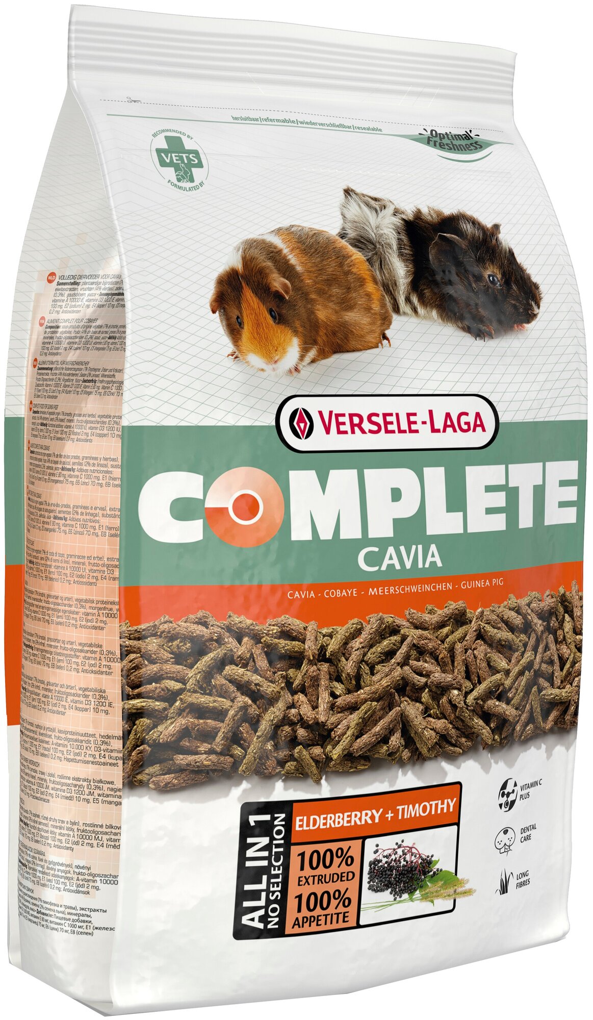 Versele-Laga Комплексный корм для морских свинок Cavia Complete, 8кг