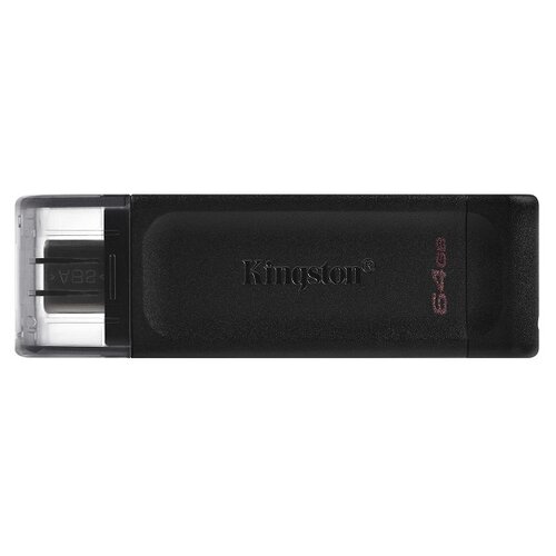 Флешка Kingston DataTraveler 70 64 ГБ, 1 шт., черный