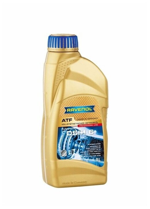 Трансмиссионное Масло Ravenol Atf Dsih 6 ( 1л) Ravenol арт. 1211133-001-01-999