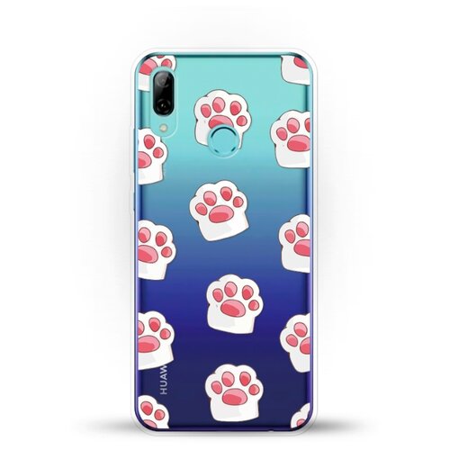 фото Силиконовый чехол лапки на huawei p smart (2019) andy & paul