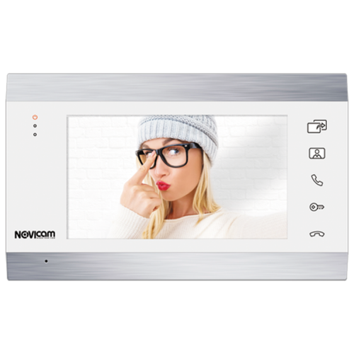 фото Монитор домофона с записью novicam magic 7c white