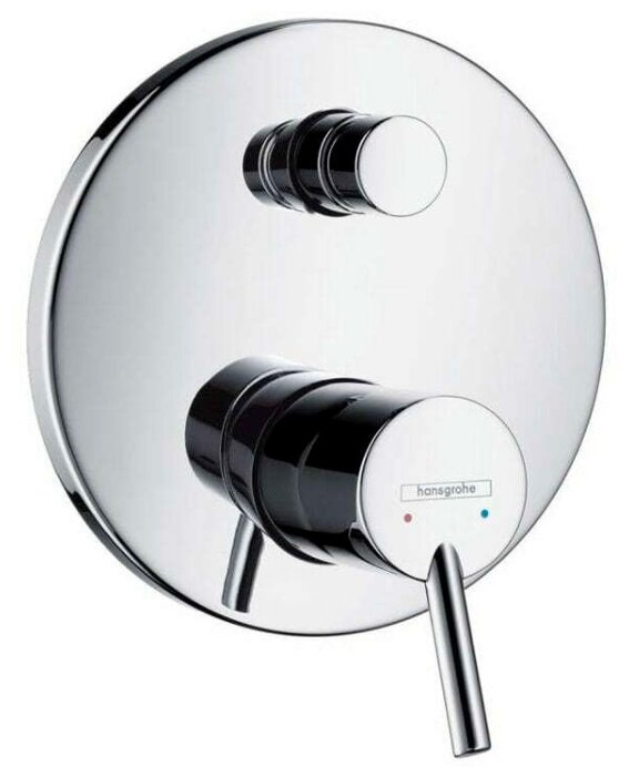 Смеситель для ванны, внешняя часть, хром, Hansgrohe Focus S 31743000