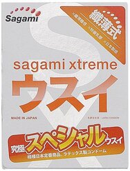 Презервативы Sagami Xtreme Superthin, 1 шт.