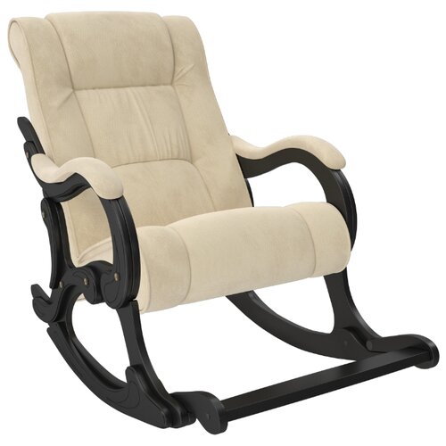 фото Кресло-качалка модель 77, венге, ткань verona vanilla leset