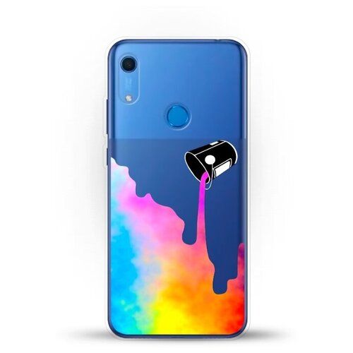 фото Силиконовый чехол краски на huawei y6s andy & paul