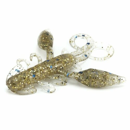 силикон lucky john rock craw 2 0in 05 10 ca35 Твистер Lucky John Pro S Rock Craw 5.1 см, 140123-CA35, 10 шт.