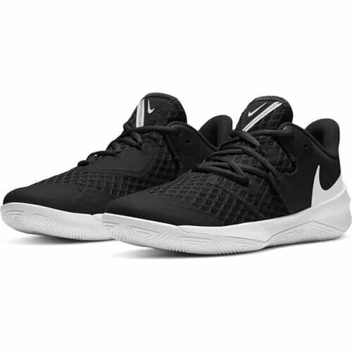 Кроссовки NIKE CI2964-010-8, волейбольные, размер 8 US, черный, белый