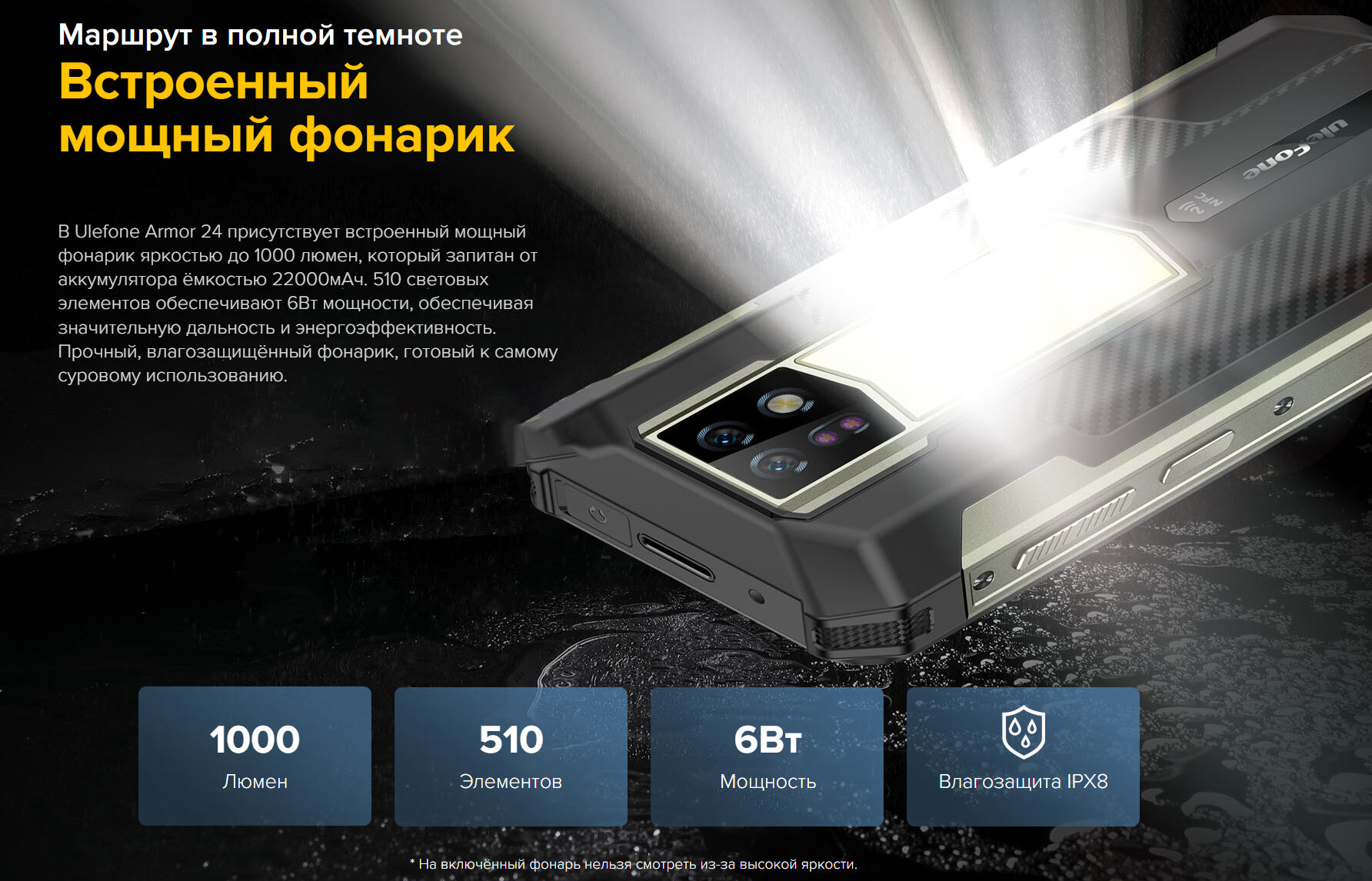 Смартфон Ulefone 6937748735670 Black - фото №7