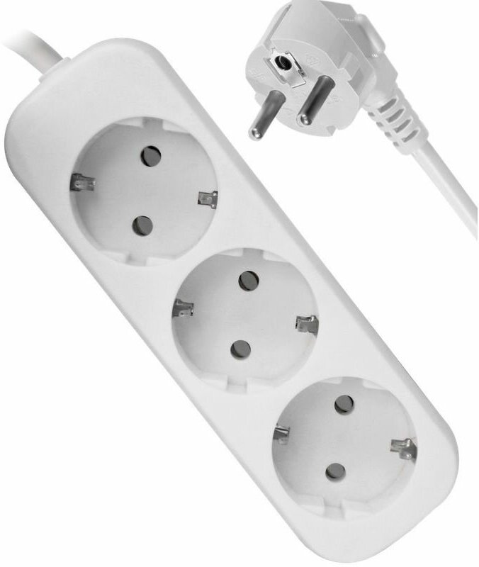 Сетевой фильтр Defender 3 Sockets 5.0m 99223 - фото №2