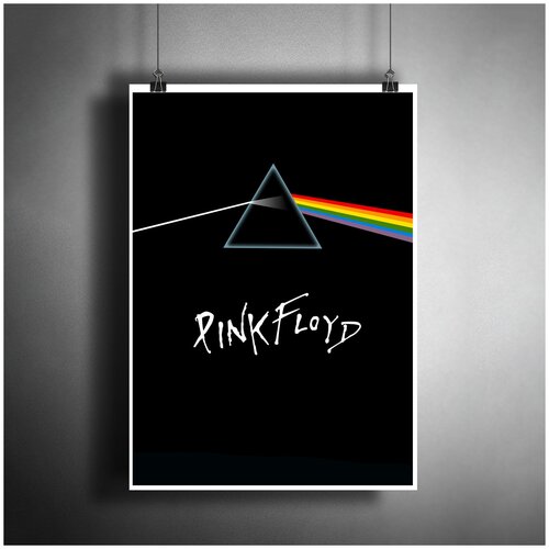 Постер плакат для интерьера "Музыка: Британская рок-группа Pink Floyd (Пинк Флойд)" / Декор дома, офиса, комнаты A3 (297 x 420 мм)