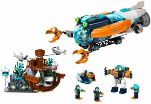 LEGO City Глубоководная исследовательская подводная лодка 60379