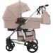 Коляска 2 в 1 Carrello Vista CRL-6501/1 Stone Beige 2022 (red logo)