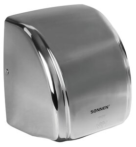 <b>Сушилка</b> <b>для</b> <b>рук</b> SONNEN HD-230S 2100 Вт автомат, IPX1, антивандальная
