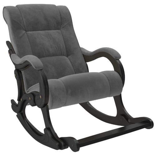 фото Кресло-качалка модель 77, венге, ткань verona antrazite grey leset